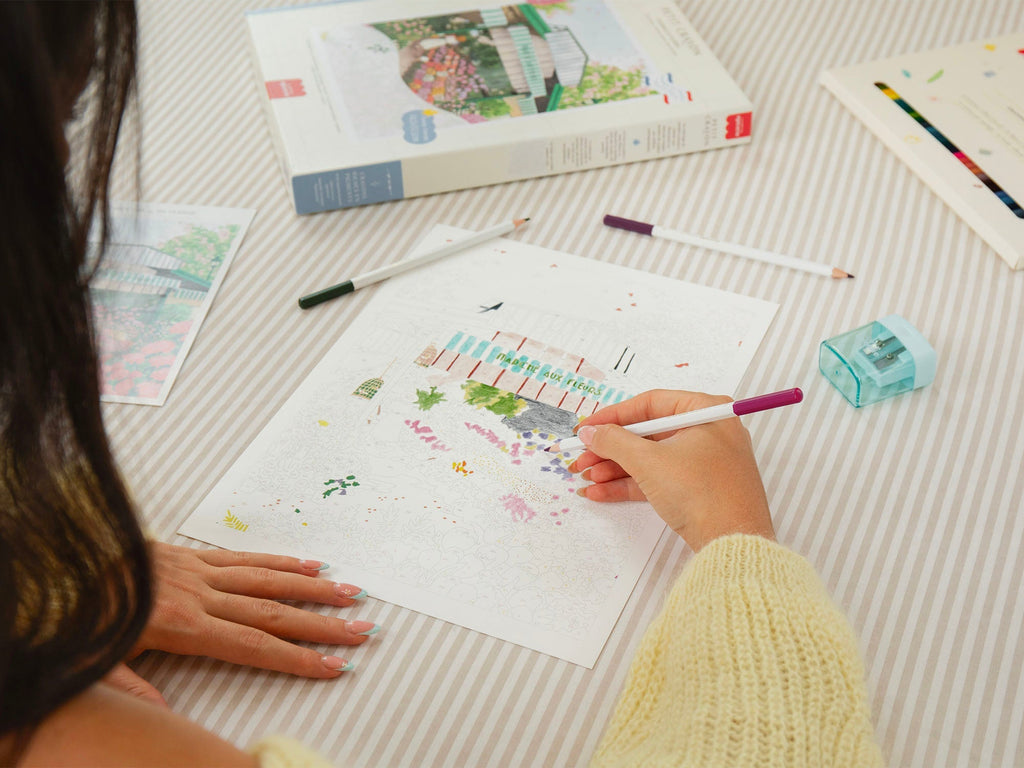 Coloriage au numéro La saison des fleurs – Petit Crayon – La Petite Épicerie – vue 2