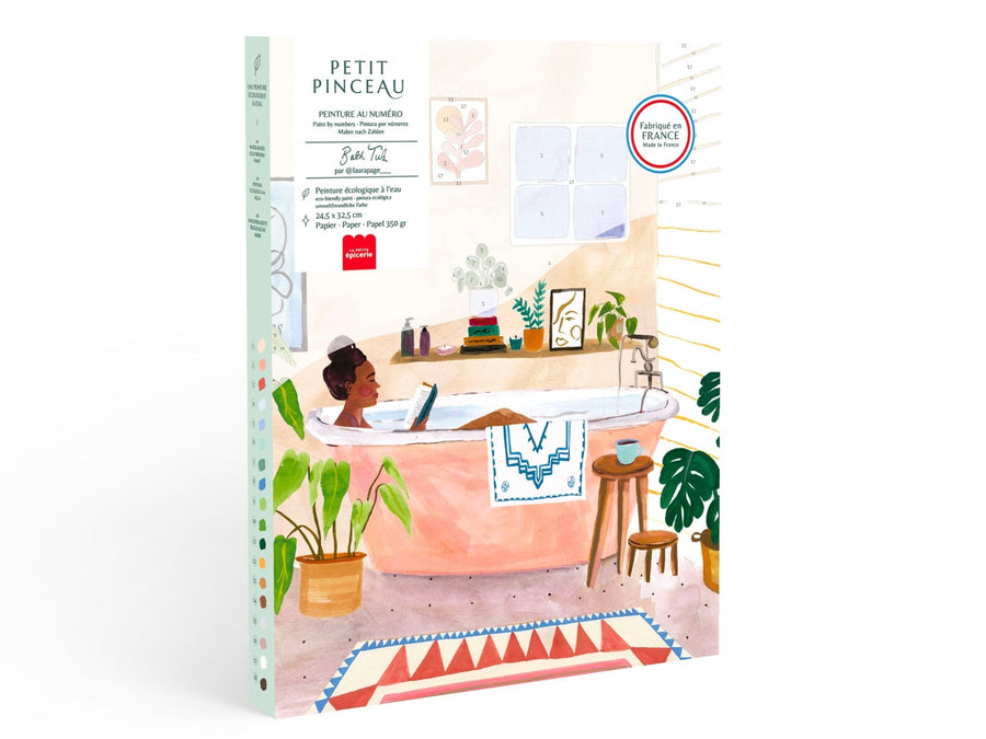 Peinture au numéro adulte Bath Tub - Petit Pinceau