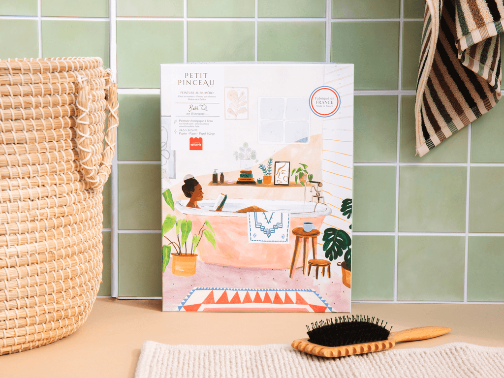 Peinture au numéro adulte Bath Tub – Petit Pinceau – La Petite Épicerie – vue 2