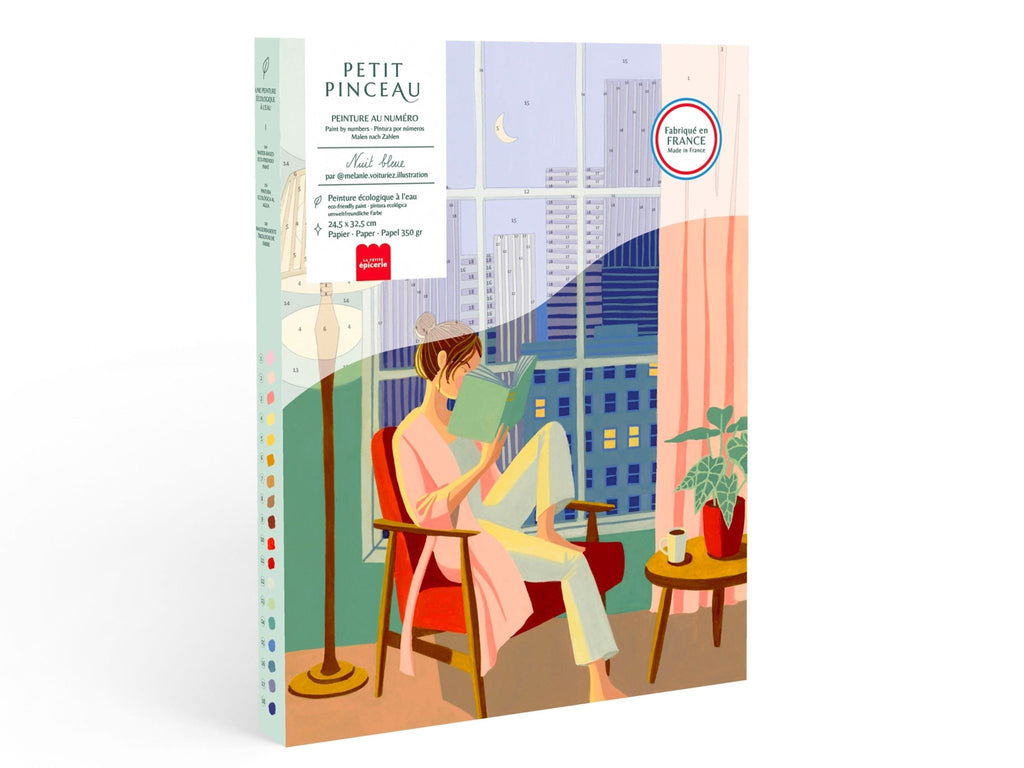 Peinture au numéro adulte Nuit Bleue – Petit Pinceau – La Petite Épicerie – vue 1