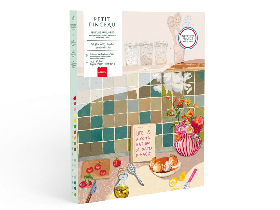 Peinture au numéro adulte Pasta & Magic - Petit Pinceau