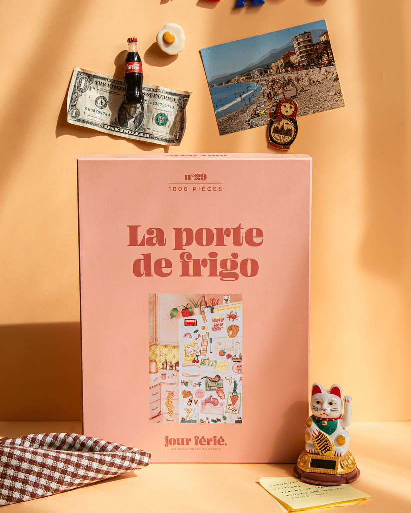 La porte de frigo - Puzzle 1000 pièces