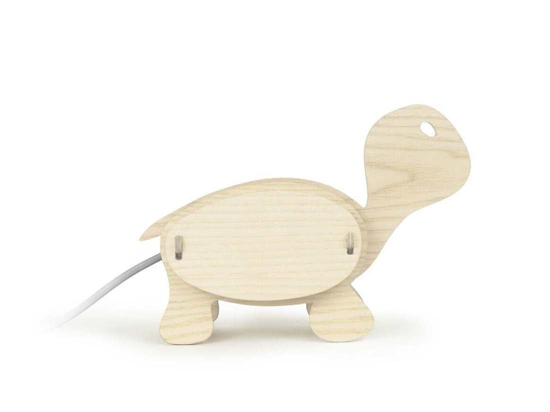 LAMPE ENFANT EN BOIS TORTUE - Gone&