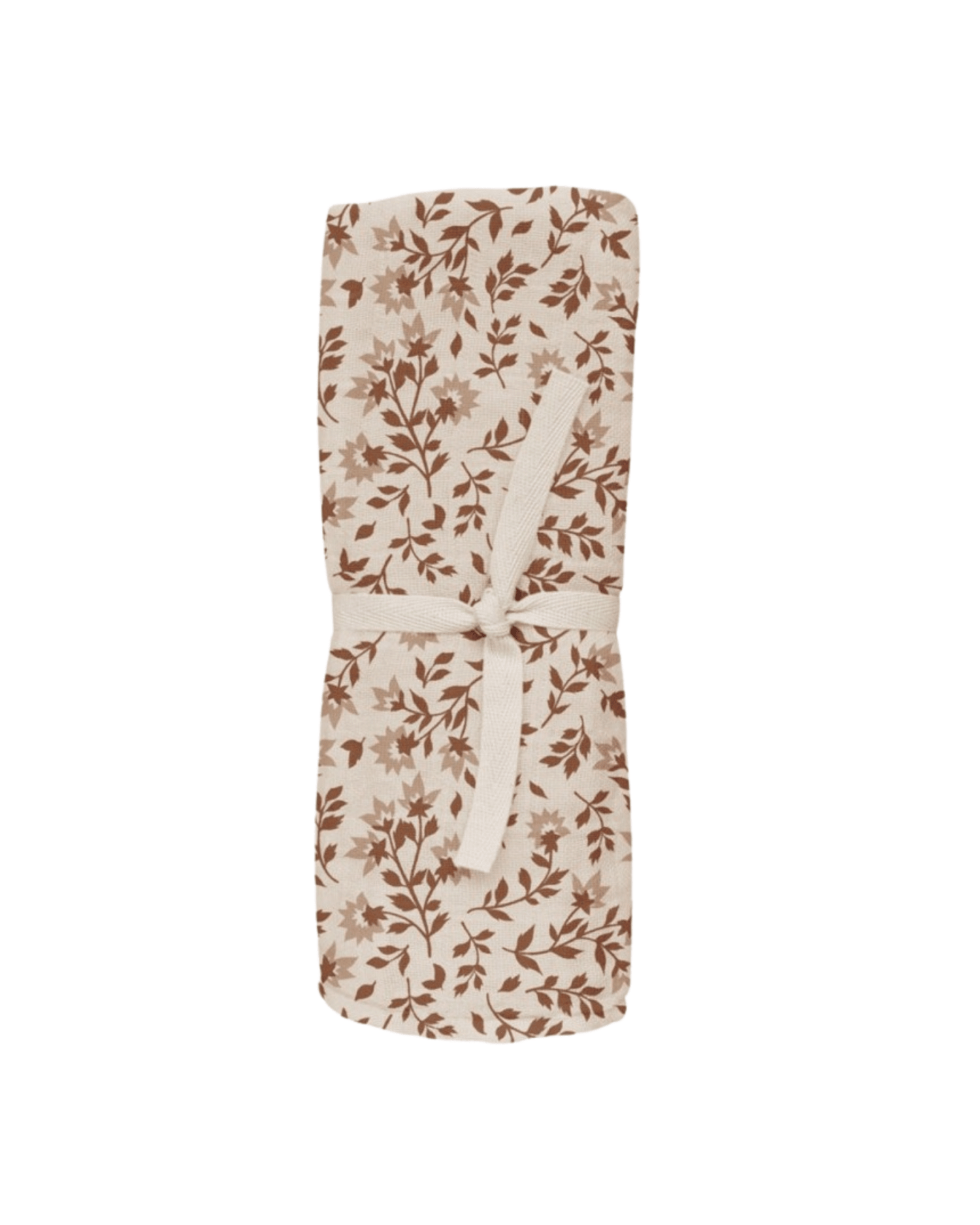 LANGE BÉBÉ COTON BIO HIBISCUS - Main sauvage - Lili Margaret