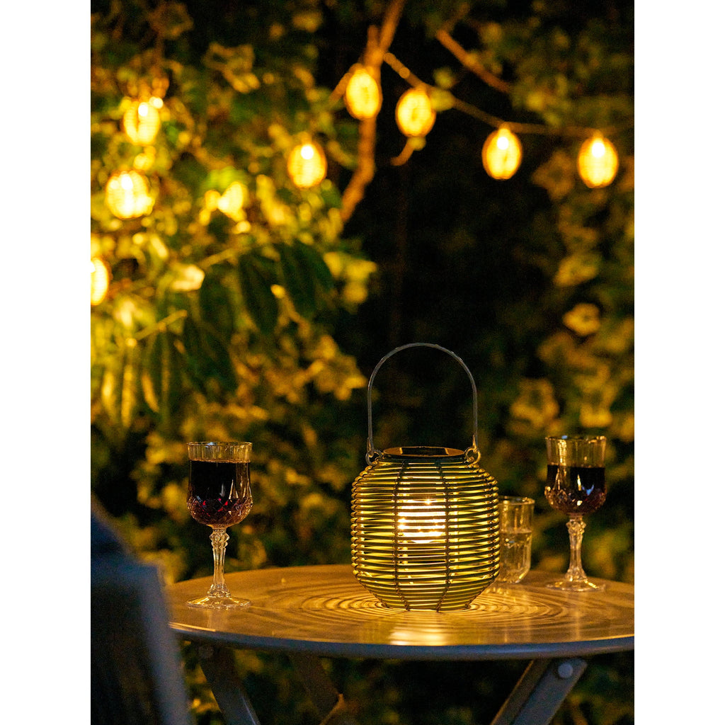 Lanterne solaire extérieur jardin rechargeable