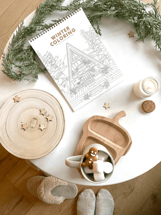 Livre coloriage noël adulte – all the ways to say - Lili Margaret