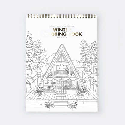 Livre coloriage noël adulte – all the ways to say - Lili Margaret