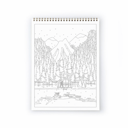 Livre coloriage noël adulte – all the ways to say - Lili Margaret