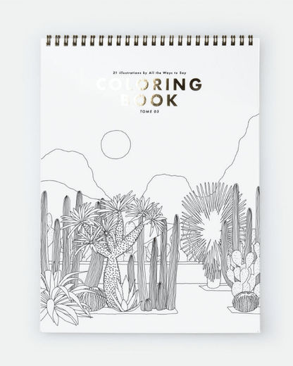 LIVRE DE COLORIAGE ADULTE – 100 % DÉTENTE all the ways to say - Lili Margaret