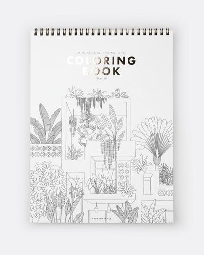 LIVRE DE COLORIAGE ADULTE – CACTUS &amp; PLANTES VERTES all the ways to say - Lili Margaret