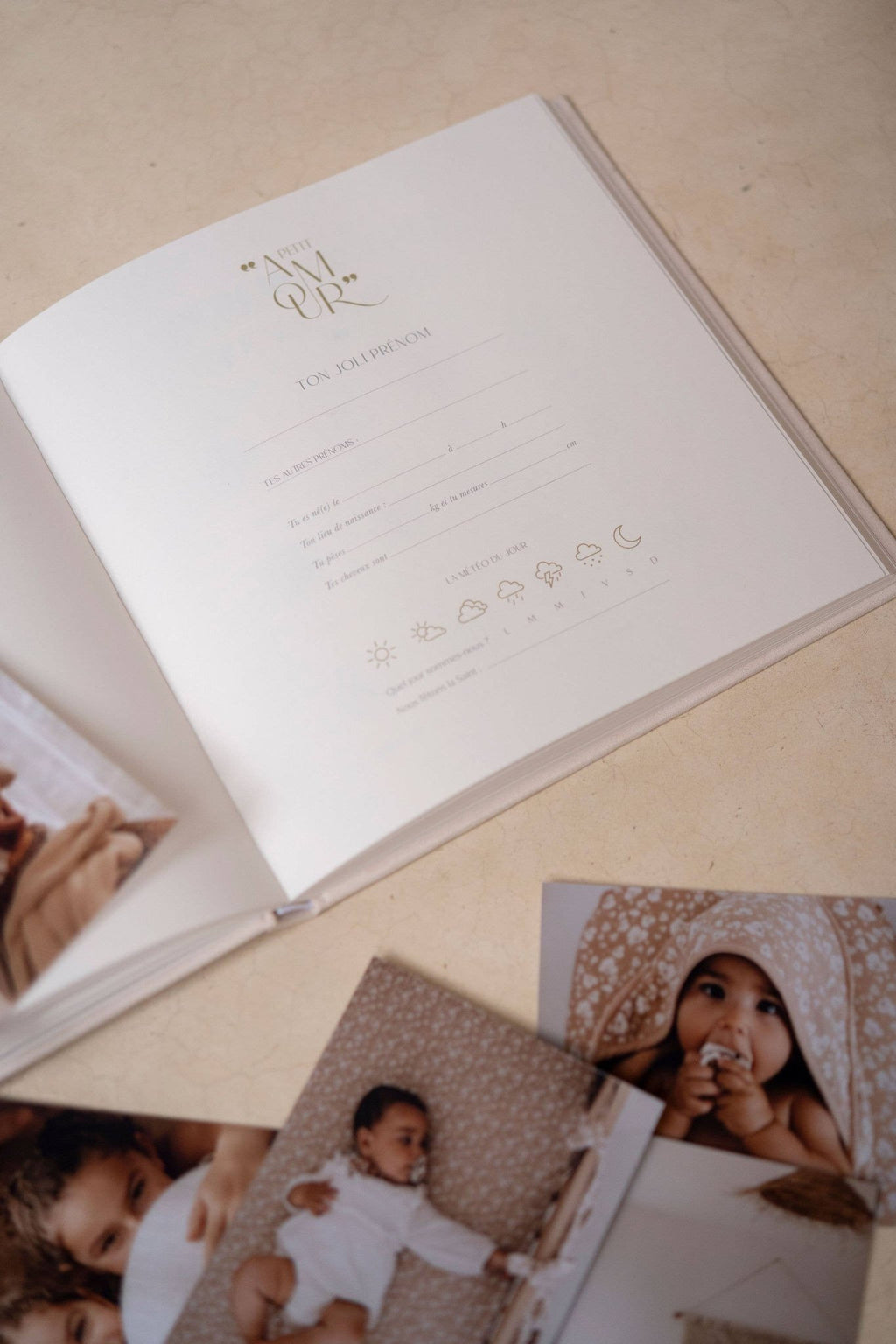 Livre de naissance "Précieux Souvenirs"