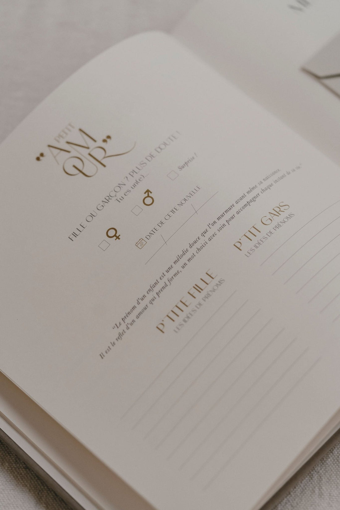 Livre de naissance Zakuw - Pure lin