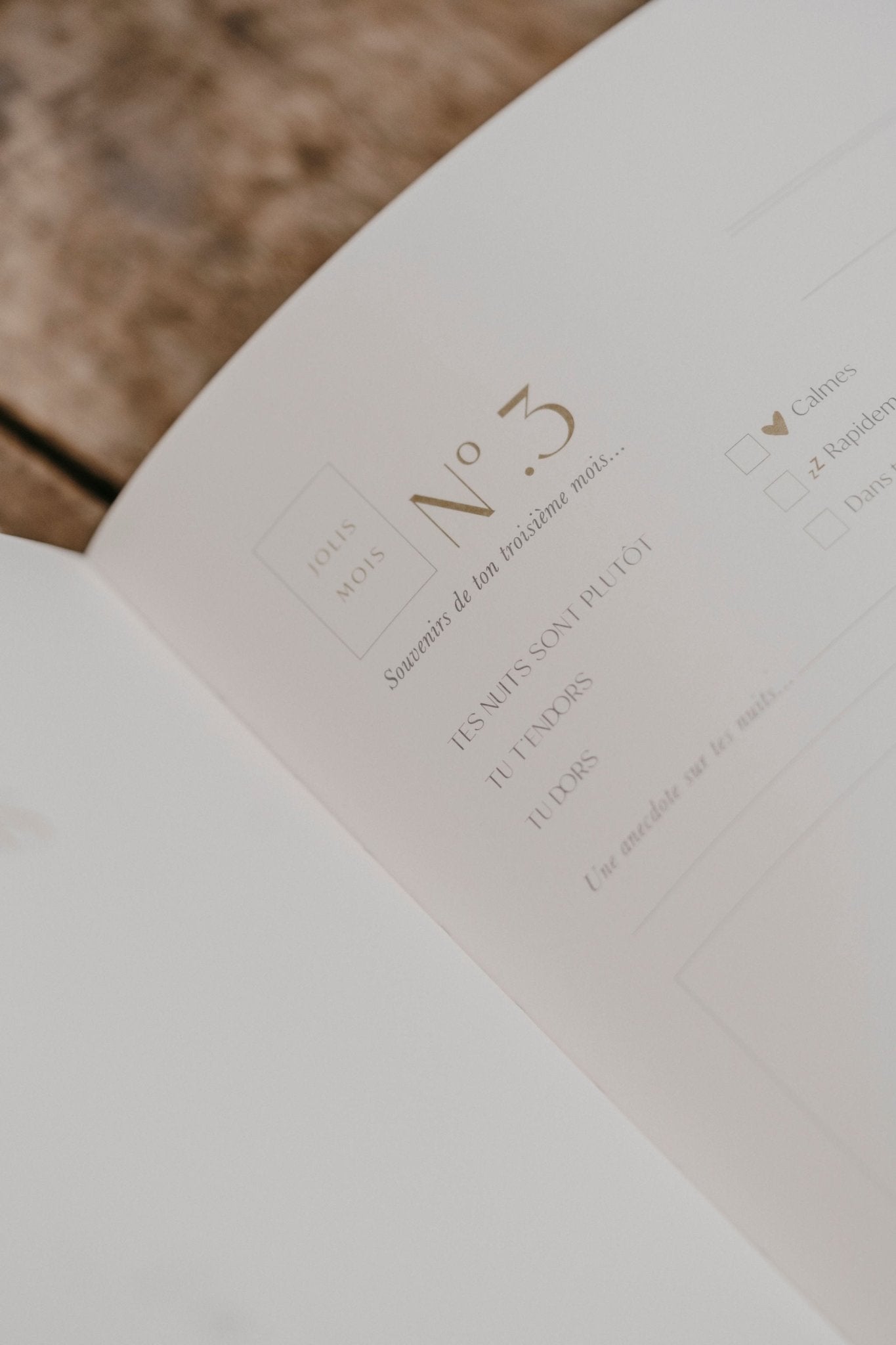 Livre de naissance Zakuw - Pure lin