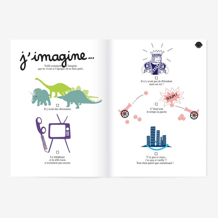 Livre enfant papi, mamie et moi - minus editions