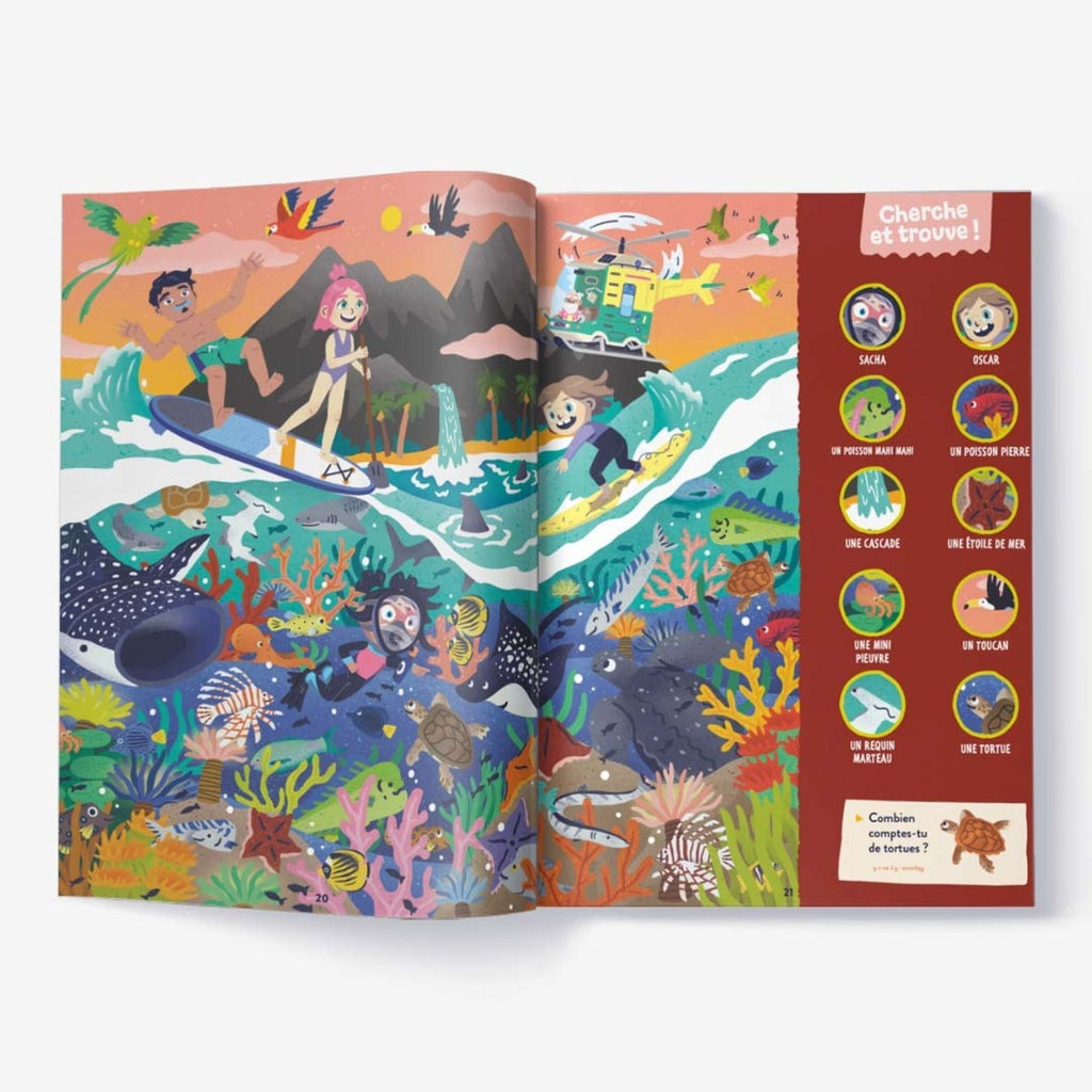 Livre enfant voyages costa rica - les mini mondes