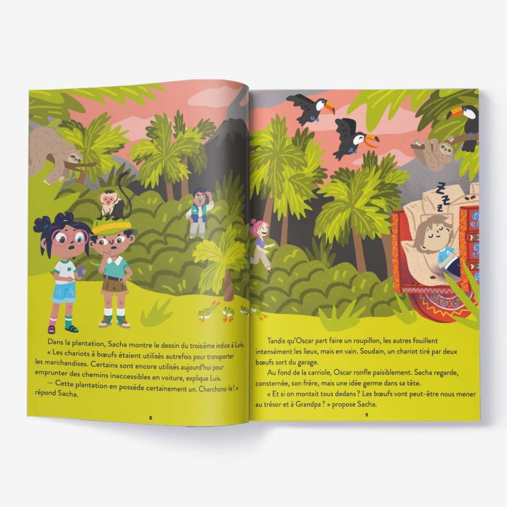 Livre enfant voyages costa rica - les mini mondes