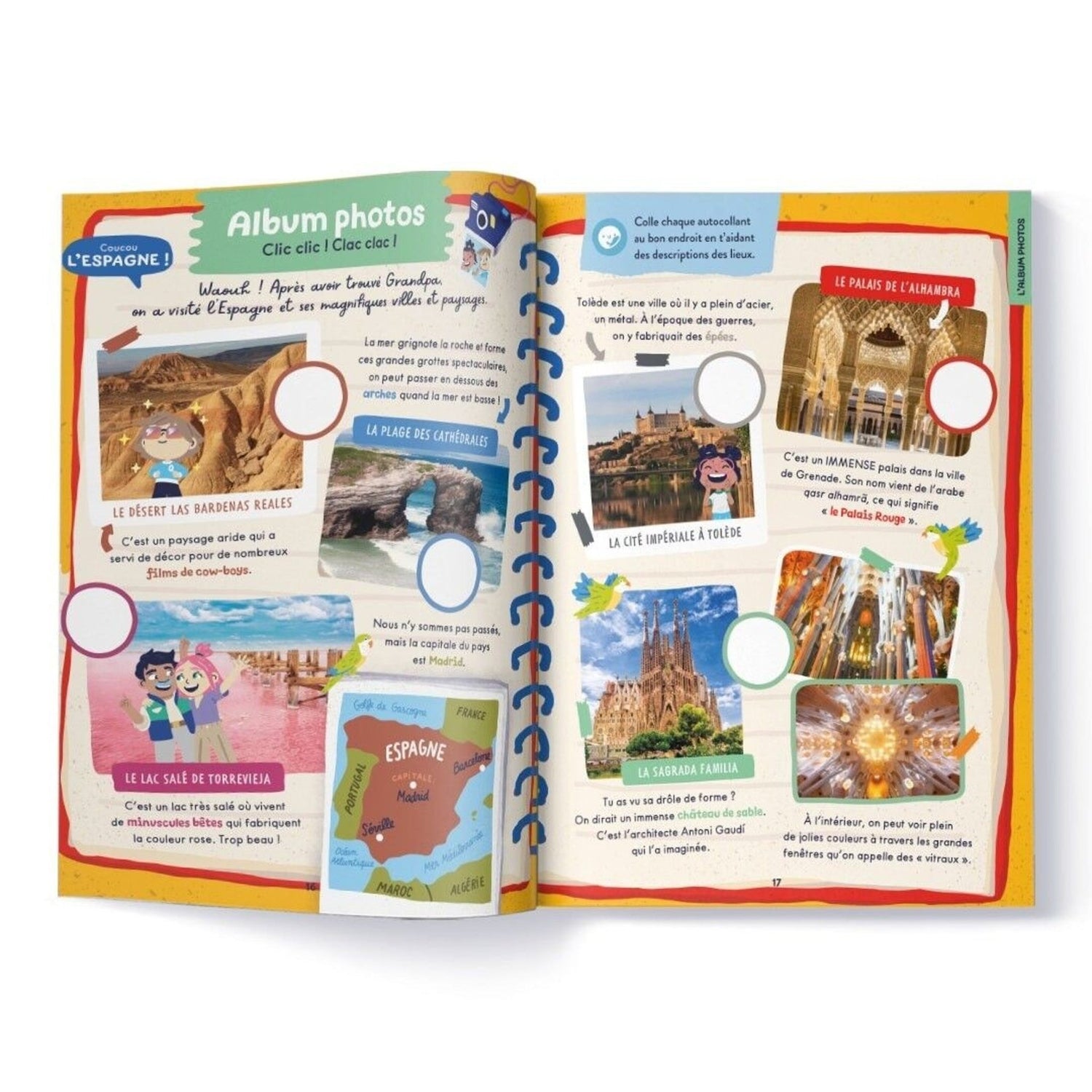 LIVRE ENFANT VOYAGES ESPAGNE - Les Mini Mondes - Lili Margaret