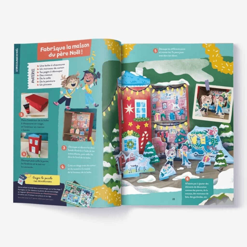Livre enfant voyages norvège - les mini mondes