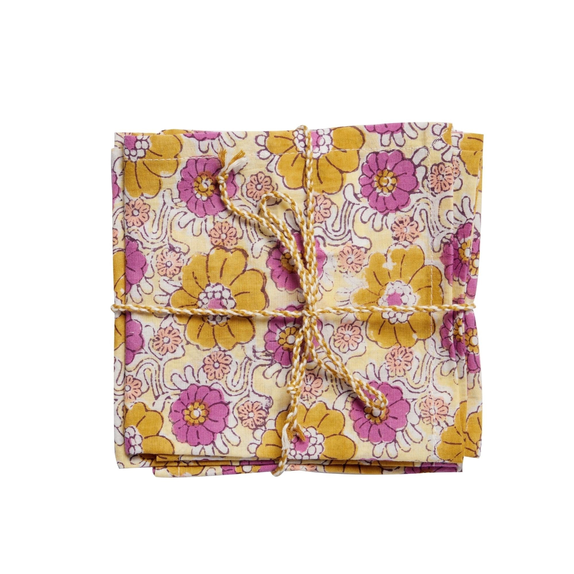 Lot de 2 serviettes de table Pravar Cassis