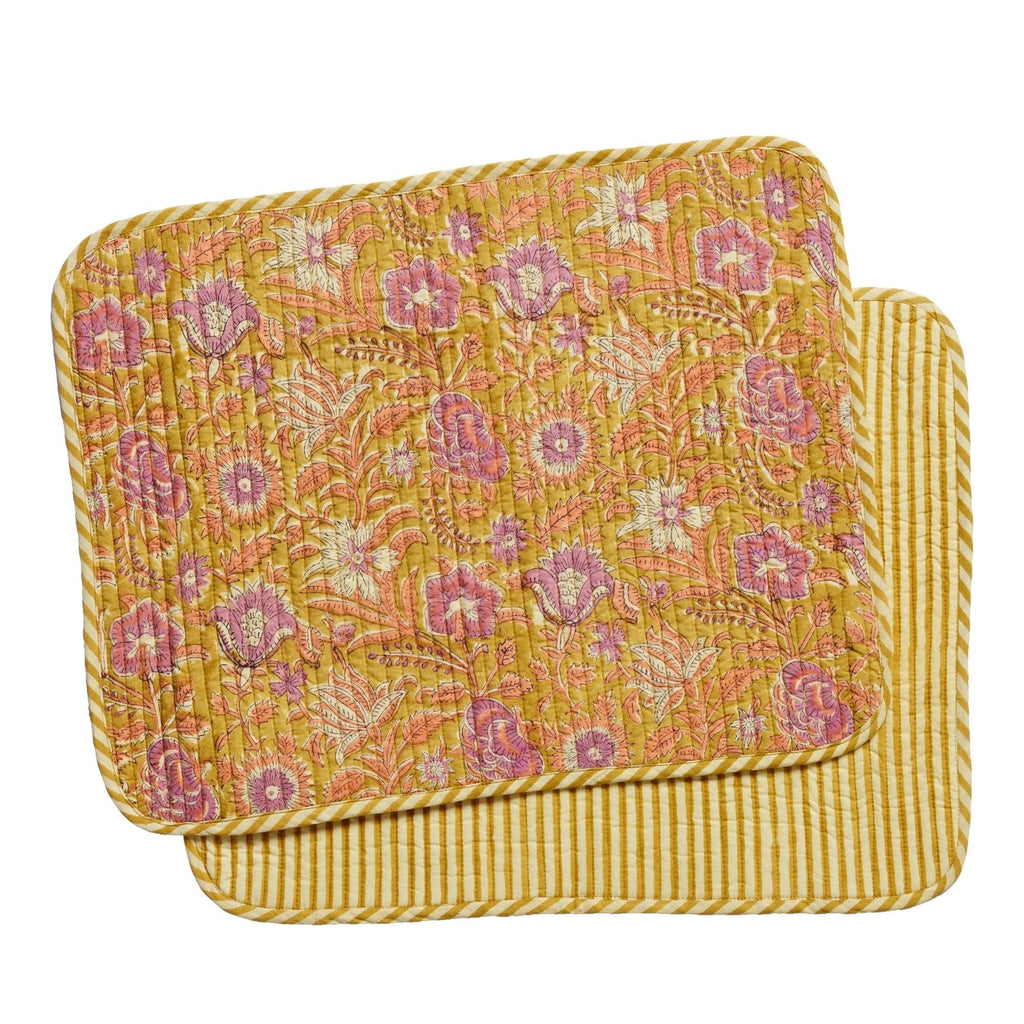 Lot de 2 sets de table Nerhu Kiwi