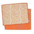 Lot de 2 sets de table petunia rose - bonheur du jour