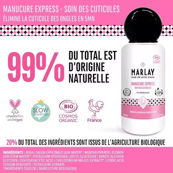 Lotion manucure express - marlay