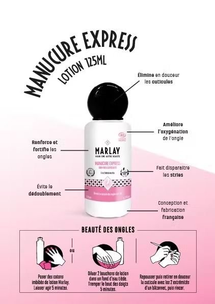 Lotion manucure express - marlay