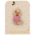 Luciole et Petit Pois - Broche Caniche