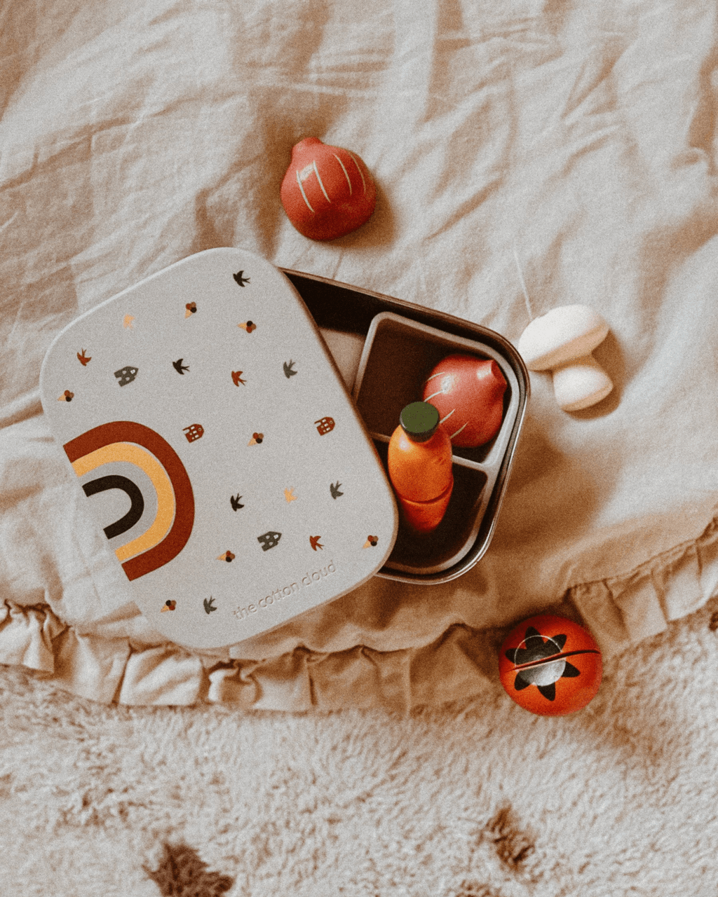 Lunch box enfant arc - en - ciel - the cotton cloud