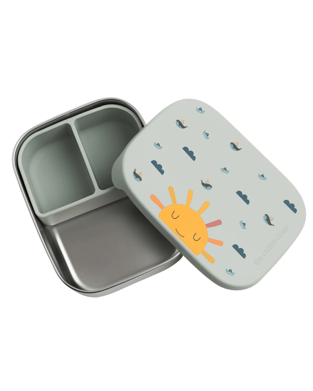 Lunch box enfant baleine bleue - the cotton cloud