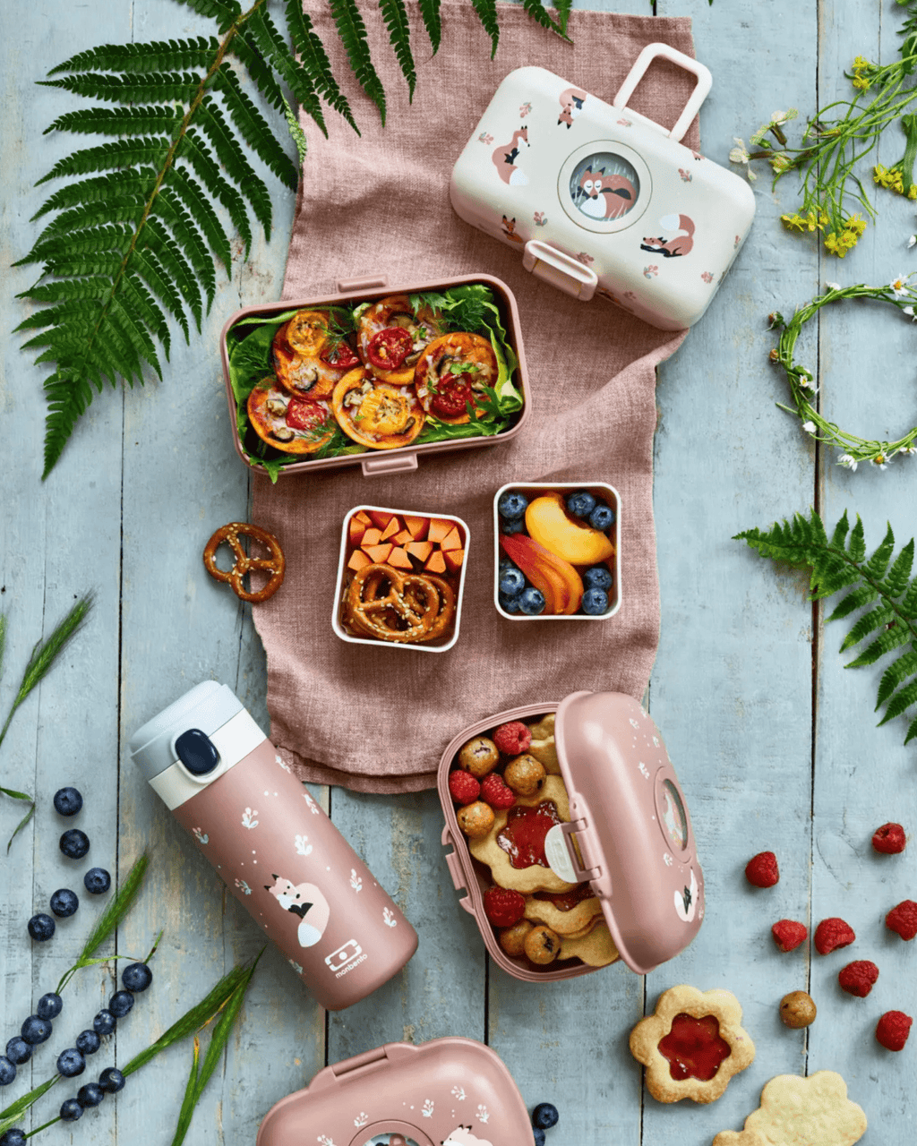 Lunch box enfant trésor cannelle - monbento