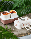 Lunch box enfant trésor cannelle - monbento