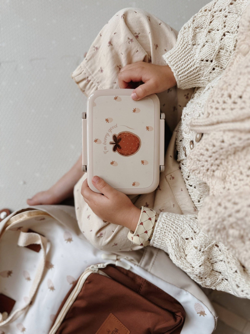 Lunch box fille fraises
