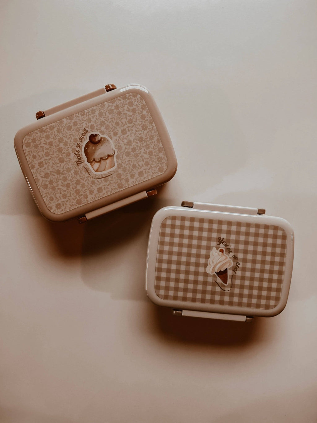Lunch box fille vichy glace
