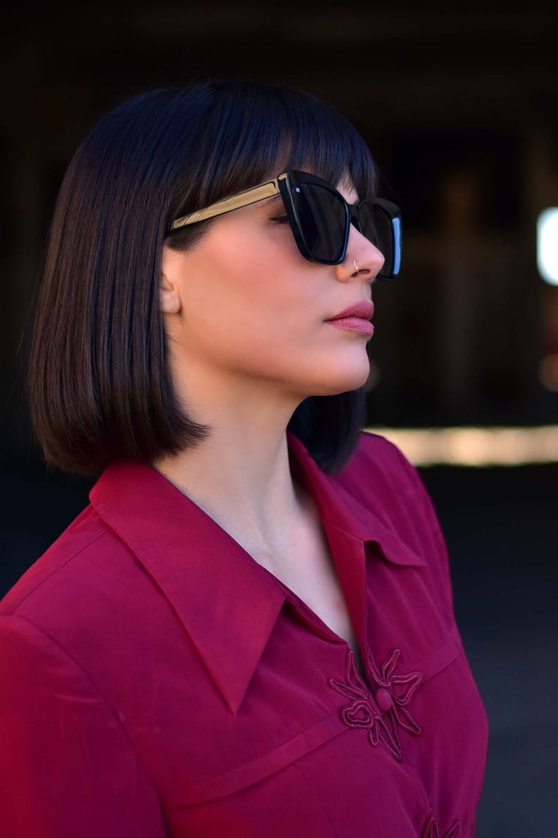 LUNETTES DE SOLEIL FEMME Luna Black - REAN - Lili Margaret