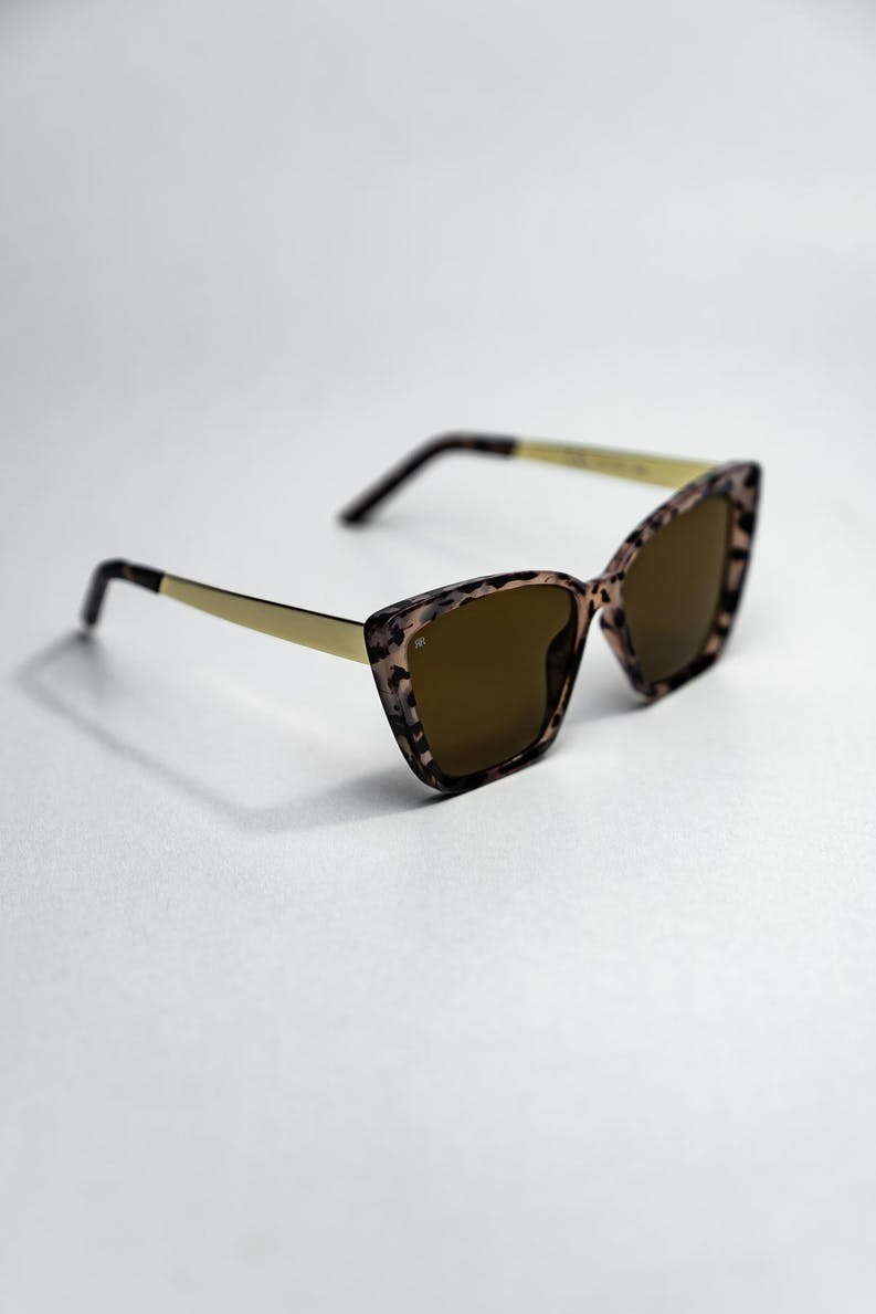 Lunettes de soleil femme luna gold - rean