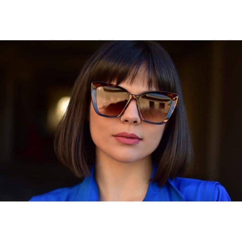 Lunettes de soleil femme luna rust