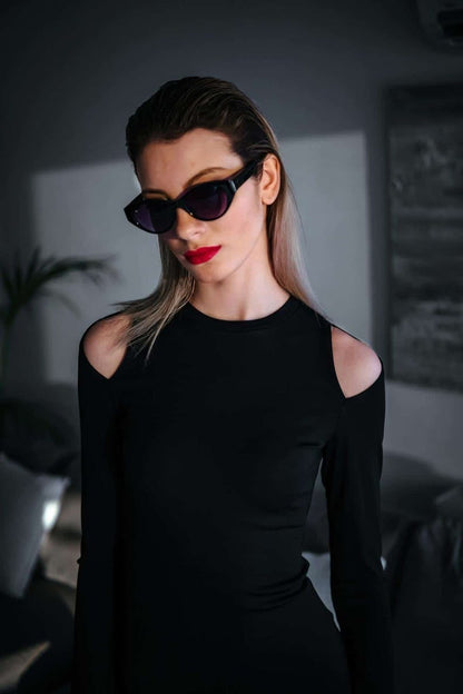 LUNETTES DE SOLEIL FEMME Nancy Black - REAN - Lili Margaret
