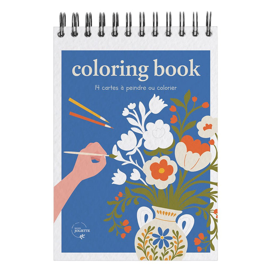 Carnet de coloriage A6 Bloom