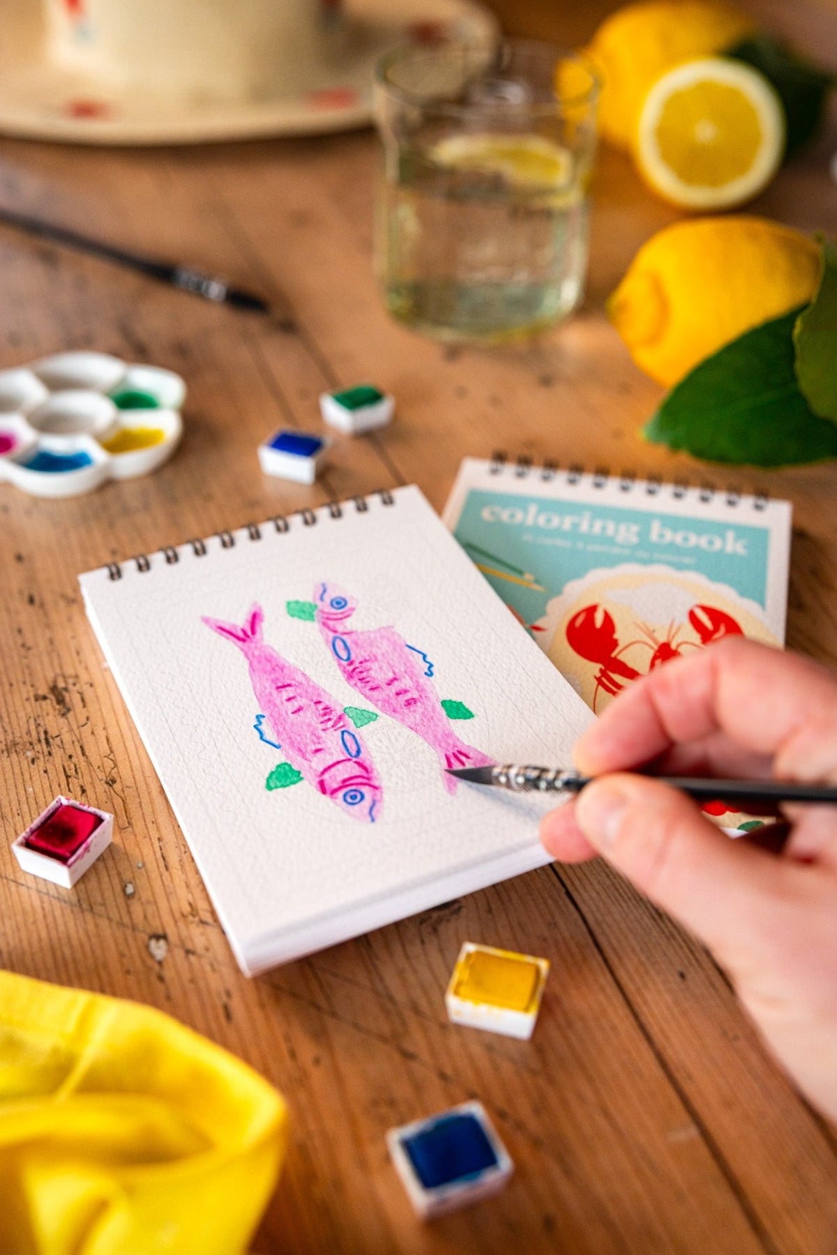 Carnet de coloriage A6 Felicita - vue 2