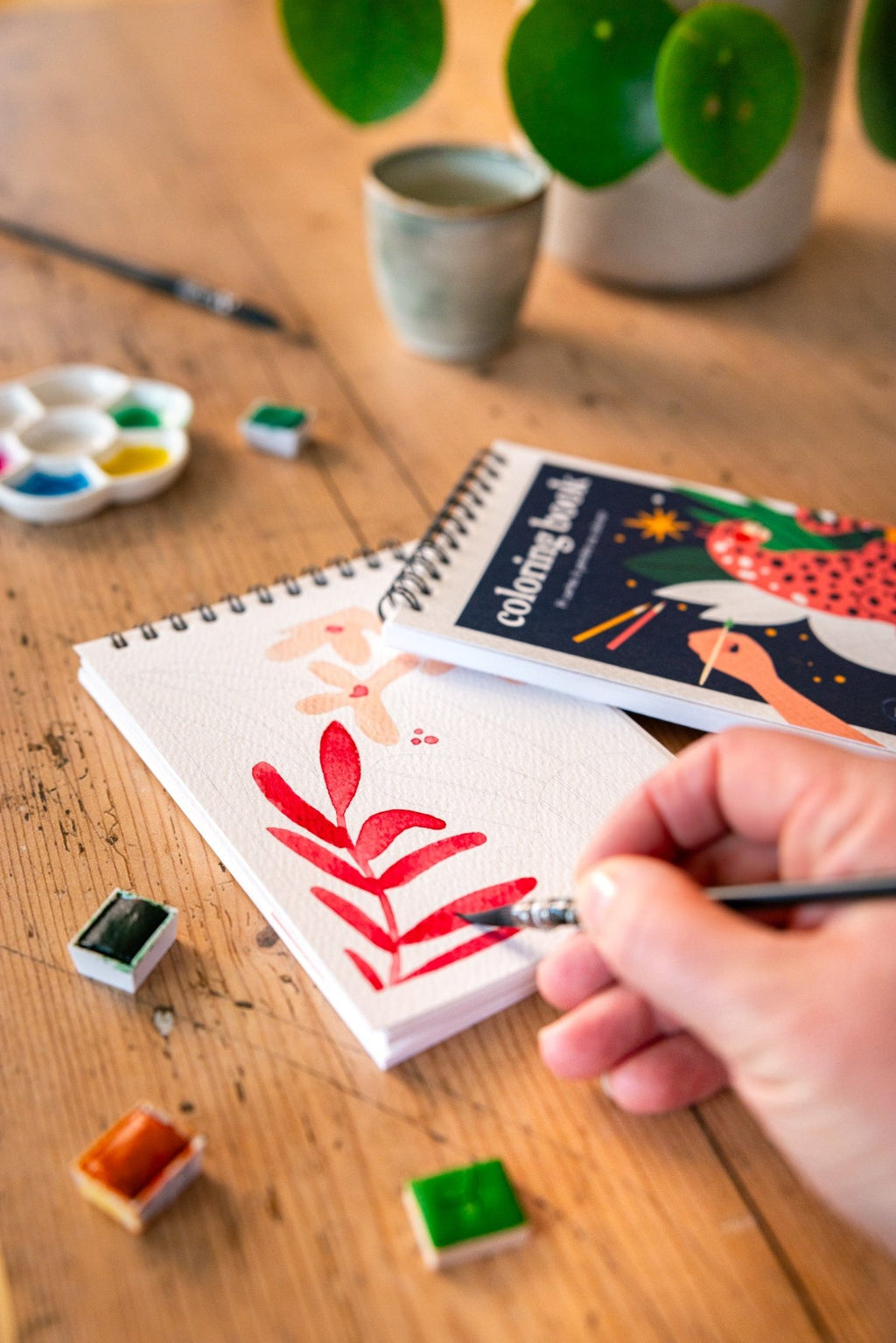 Carnet de coloriage A6 Wild - vue 8
