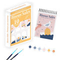 Kit peinture aux numéros adulte Bisous Salés 10 cartes - Maison Joliette