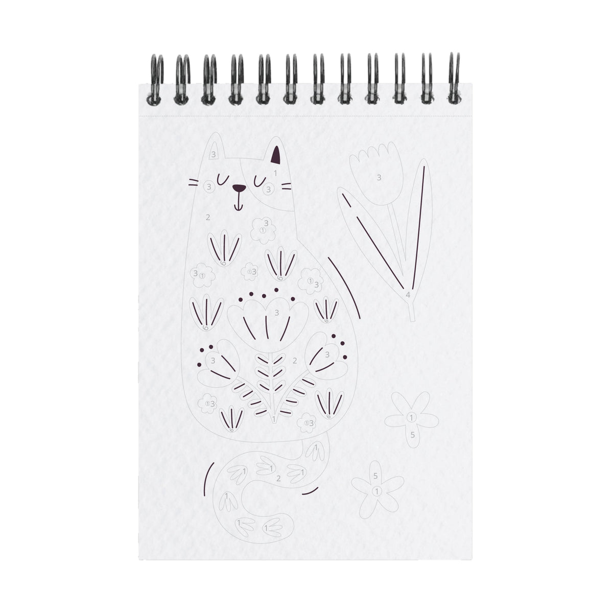 Peinture aux numéros Chats Fleuris - vue 8