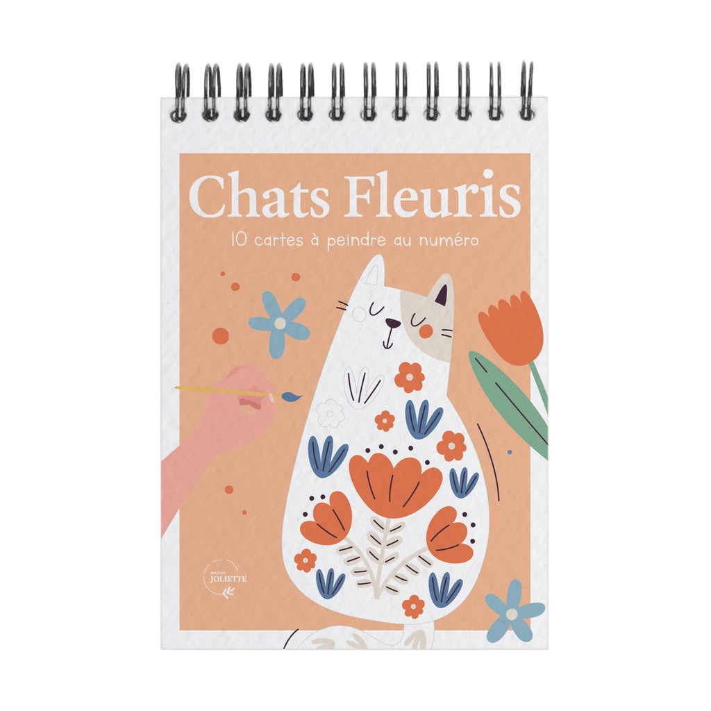 Peinture aux numéros Chats Fleuris - vue 7
