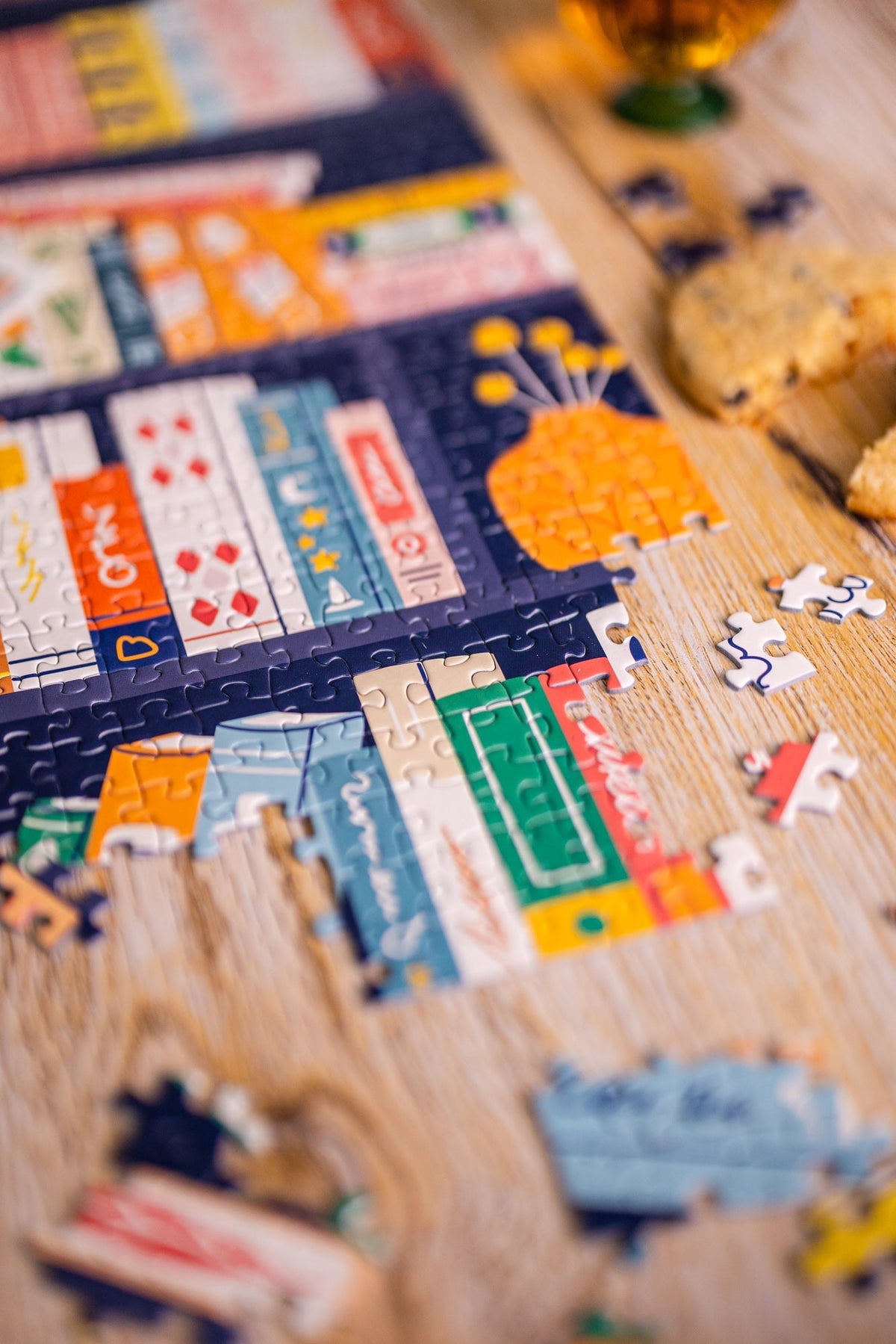 Puzzle adulte 1000 pièces fabriqué en France Book Lovers - Maison Joliette - vue 9