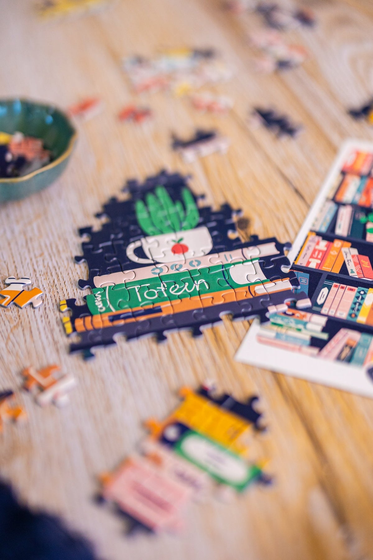 Puzzle adulte 1000 pièces fabriqué en France Book Lovers - Maison Joliette - vue 12