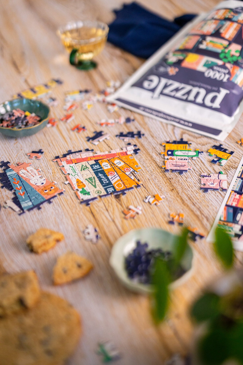 Puzzle adulte 1000 pièces fabriqué en France Book Lovers - Maison Joliette - vue 11