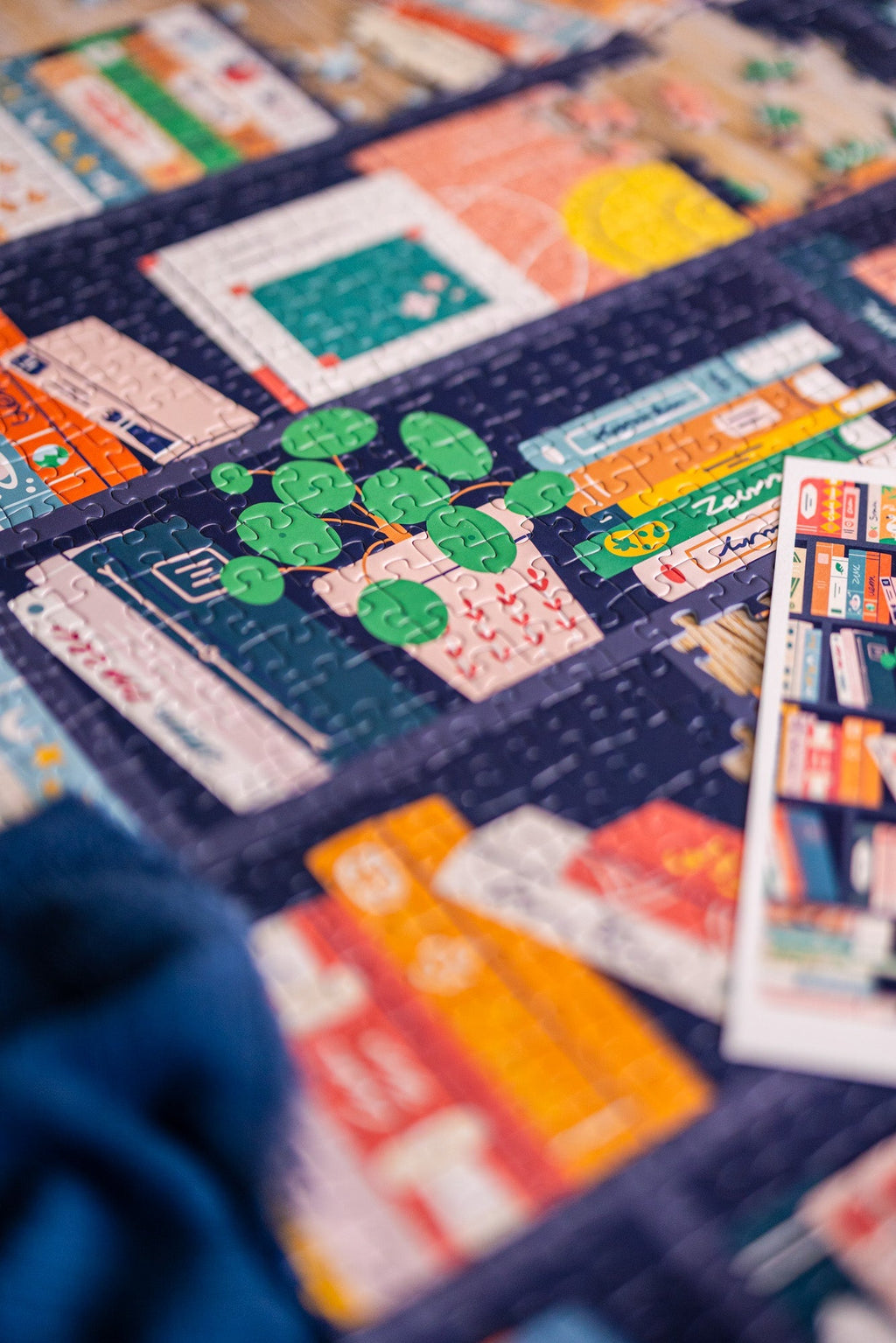 Puzzle adulte 1000 pièces fabriqué en France Book Lovers - Maison Joliette - vue 10