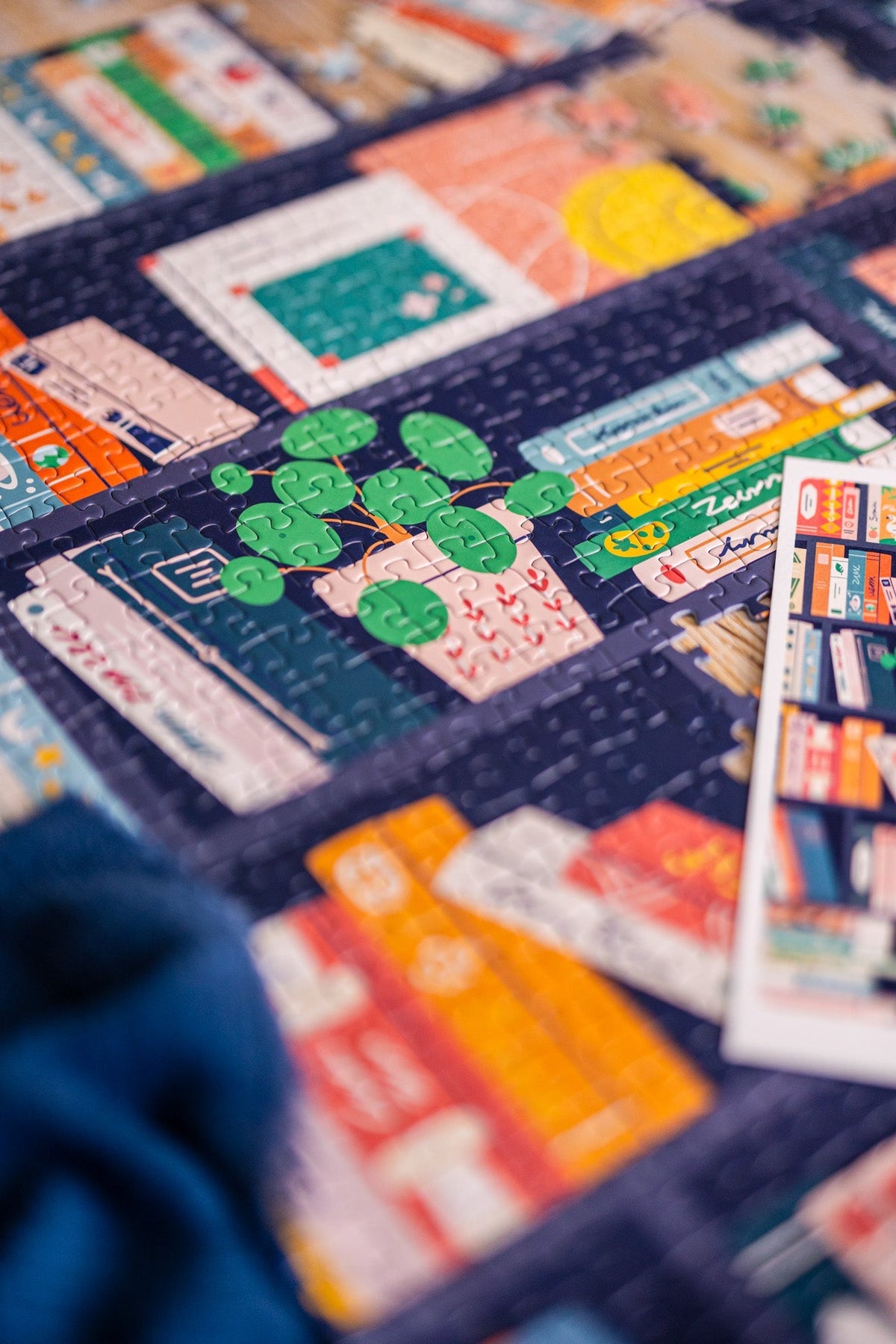 Puzzle adulte 1000 pièces fabriqué en France Book Lovers - Maison Joliette - vue 10