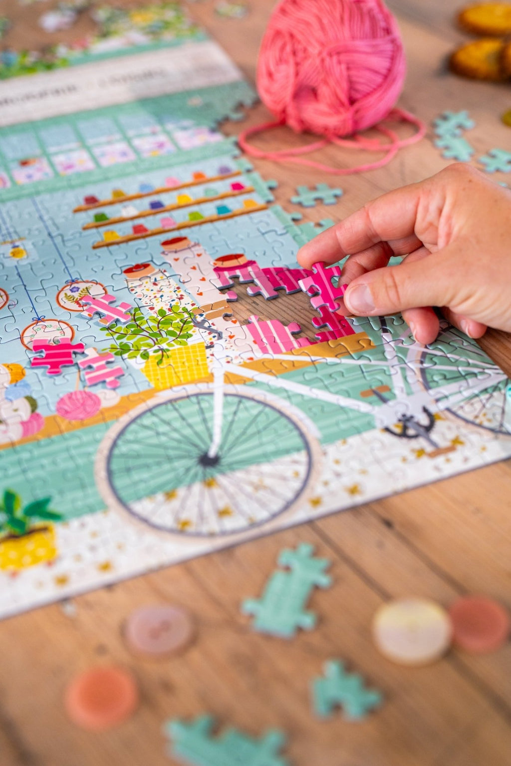 Puzzle adulte 1000 pièces fabriqué en France L’Atelier Cousette - Maison Joliette - vue 3
